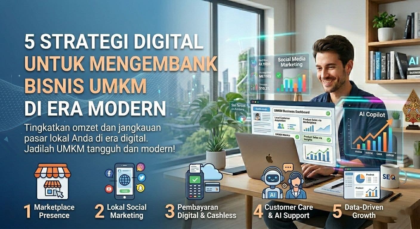 5 Strategi Digital untuk Mengembangkan Bisnis UMKM di Era Modern