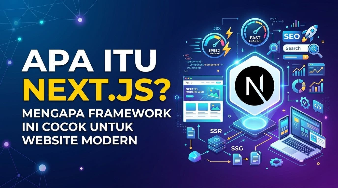 Apa Itu Next.js? Mengapa Framework Ini Cocok untuk Website Modern