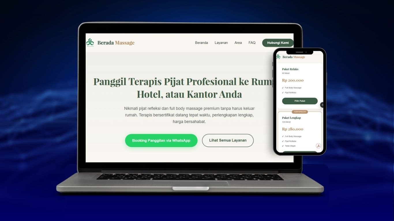 Berada Massage — Pijat Panggilan Profesional